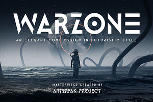 Warzone Techno Font