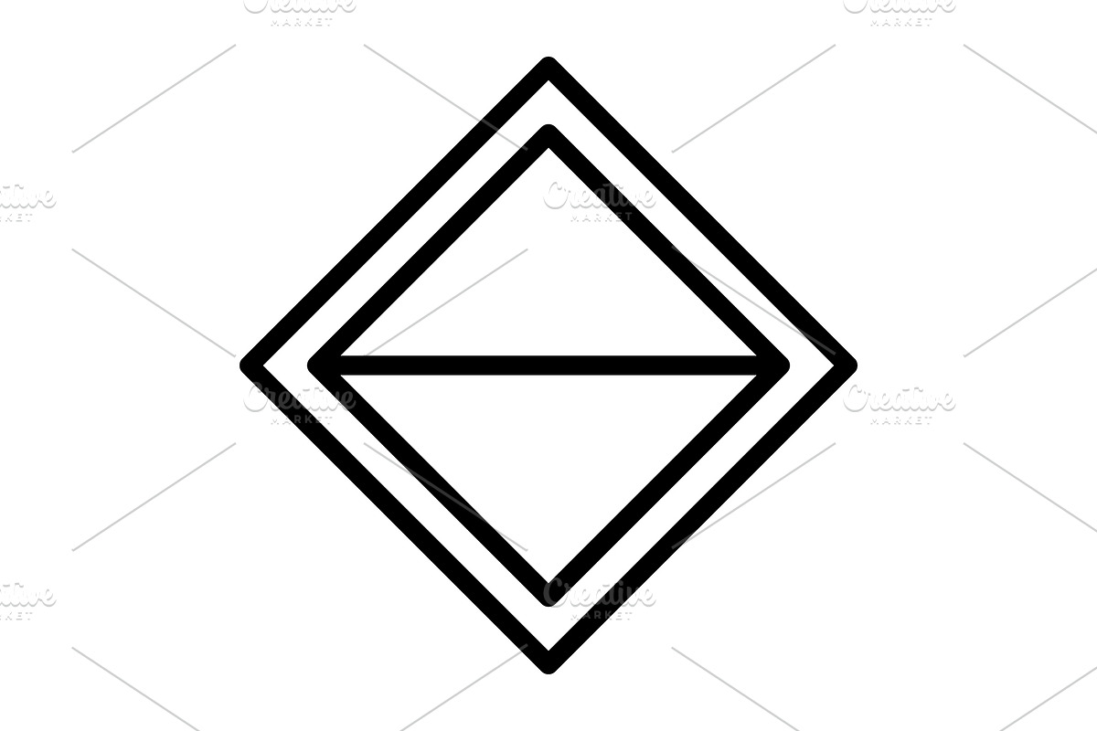 Stroke dash black icon, an Outline Icon by Creative priyanka