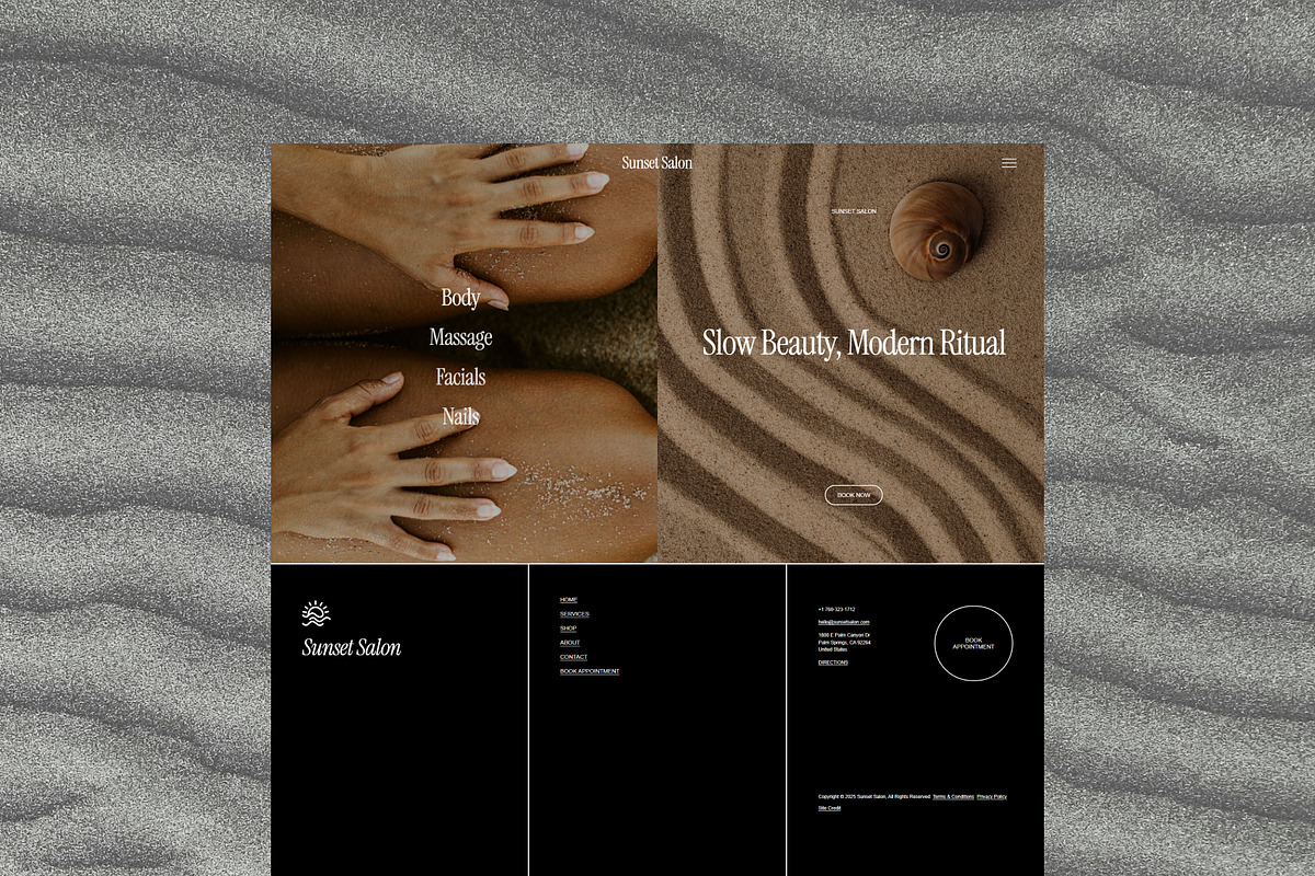 Sunset - Squarespace Template preview 4