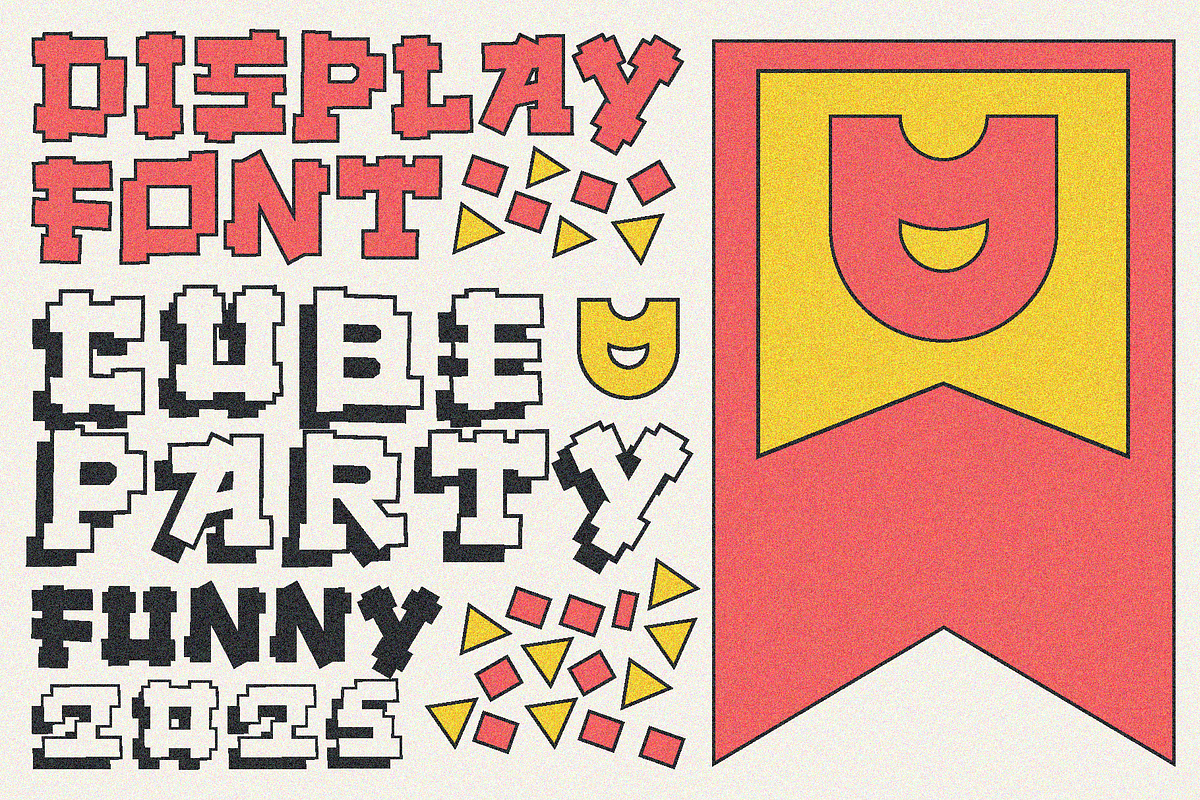 Pop Bricks Font, a Font by Erifqizefont (Photo 5 of 10)