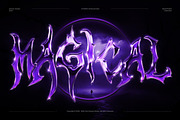 Chrome Text Effects Bundle 02, a Layer Style Add-On by Hyperpix Productions (Thumbnail 25 of 48)