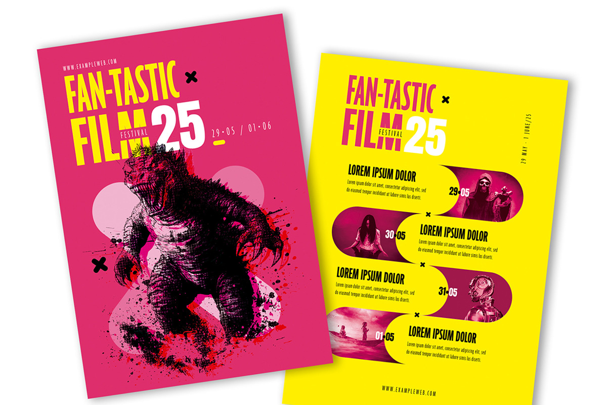 Festival Flyer And Social Media, a Social Media Template by McLittle Stock (Photo 1 of 2)