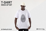 T-Shirt Mockup Bundle, a Shirt Mockup by Freeman Studio (Thumbnail 7 of 13)