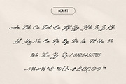 Manowe - Hand Drawn Display Font, a Handwritten Font by Nollev (Thumbnail 11 of 11)