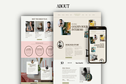 Interior Designer Website Showit, a Squarespace Template by Warmsoulgallery (Thumbnail 7 of 16)