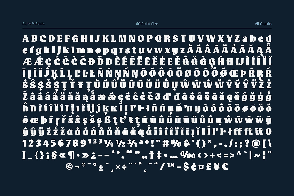Bojes Typeface, a Sans Serif Font by Guts Type (Photo 11 of 12)