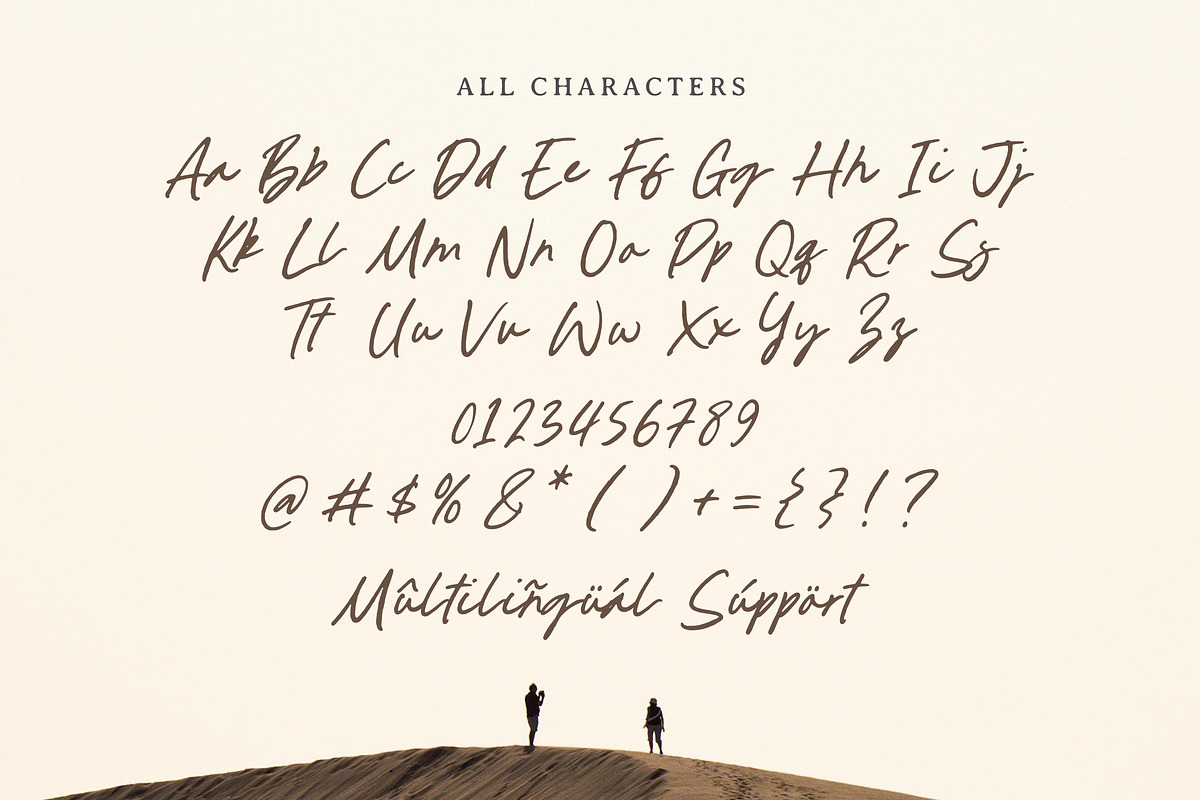 Busted Horizon Font, a Handwritten Font by Timurtype (Photo 6 of 7)