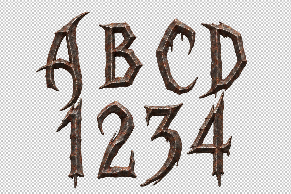 Gothic Rust Font, a Blackletter Font by Handmadefont (Photo 14 of 15)