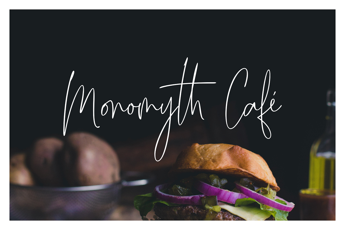 Super-tight - Modern Ligatures Fonts preview 6