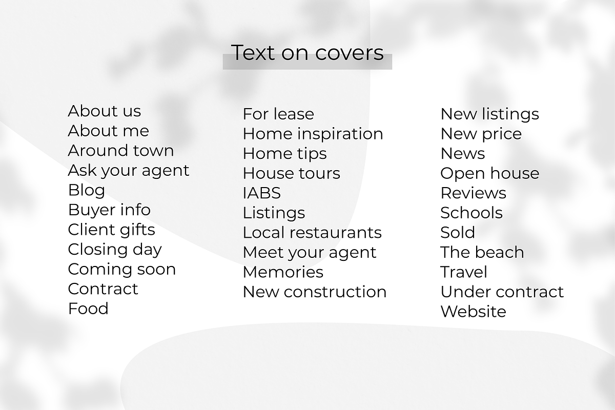 60 Real Estate Instagram Highlights, a Social Media Template by DesignKora (Photo 5 of 7)