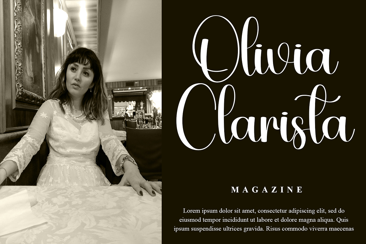 Stylish Writing, a Handwritten Font by InermediaSTUDIO (Photo 6 of 8)