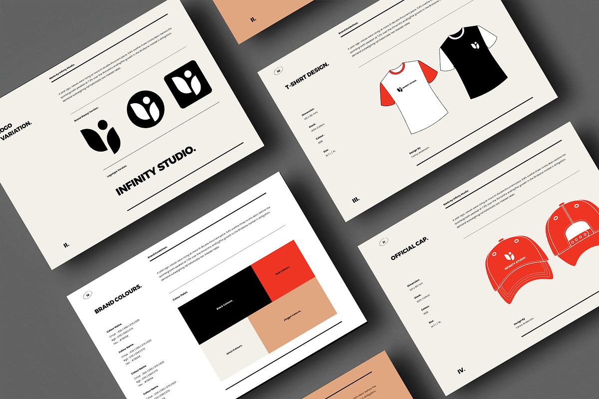 Brand Guideline, a Brochure Template by Occy Design (Photo 3 of 11)