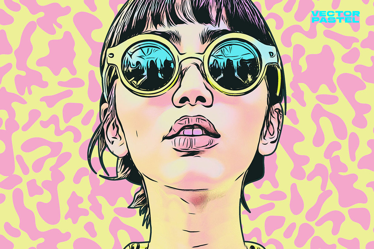 Vector Pastel Photo Effect, an Action Add-On by Amorjesu.com (Photo 13 of 32)