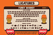 Funky Whimsy Typeface, a Sans Serif Font by alit design (Thumbnail 14 of 17)