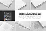 Dust Jacket Book Mockup, a Print Template by Petr Stránský (Thumbnail 10 of 13)