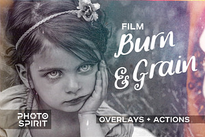 Film Burn & Grain Overlay Effect