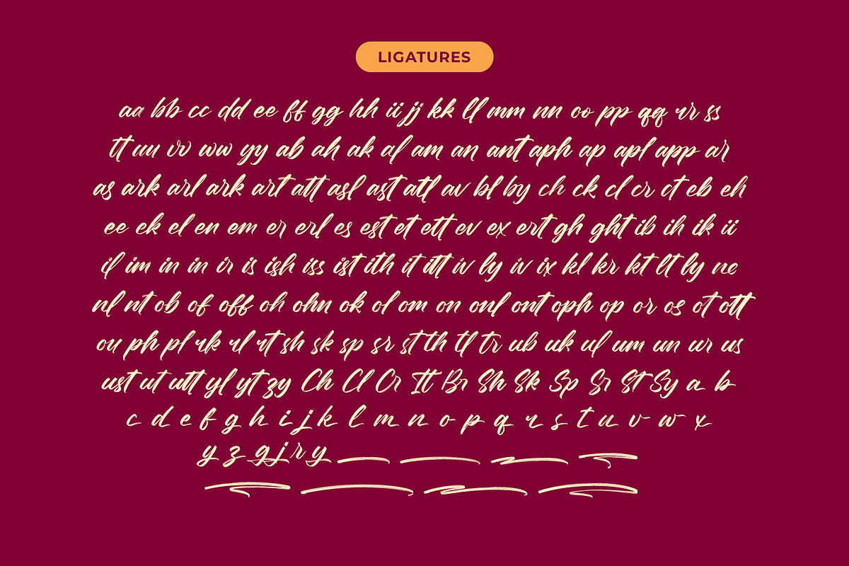 Nesthan Brother Modern Brush Font, a Script Font by Letterena Studios Script (Photo 19 of 20)