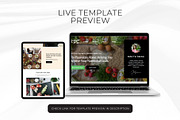 Nutritionist Canva Website Template, a Landing Page Template by Kromatic Design Studio (Thumbnail 2 of 8)