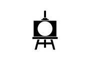 Artist Canvas On Wooden Easel Icon, an Icon by Gfx_Store (Thumbnail 4 of 10)