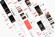Chef & Personal Cook App, an UI Kit Template by flr.24 (Thumbnail 2 of 2)