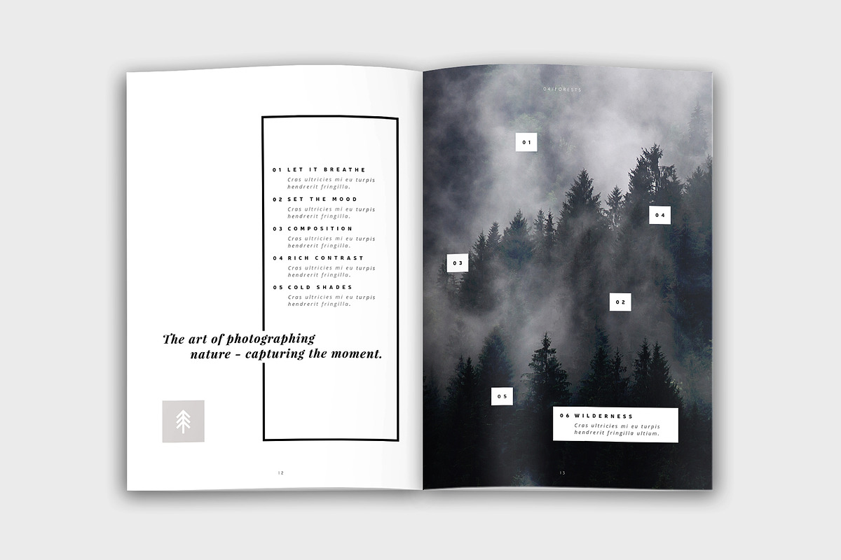 Mist – Minimal Clean Portfolio, a Brochure Template by velvetmade.designs (Photo 7 of 14)