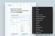Prestashop e-mail PSD templates, an Email Template by Leschinger.cz (Thumbnail 1 of 3)
