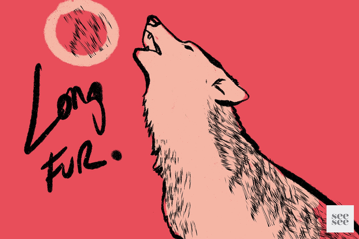 Procreate Fur 45 Brush Pack preview 3