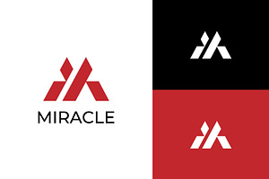 Sharp Letter M Logo Miracle Brand, a Branding & Logo Template by Signatoro