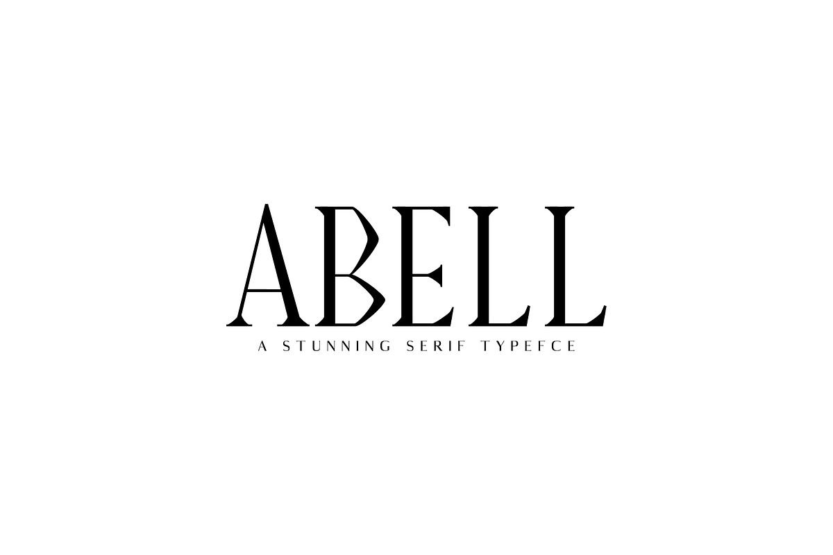 Abell Serif 6 Font Family Pack