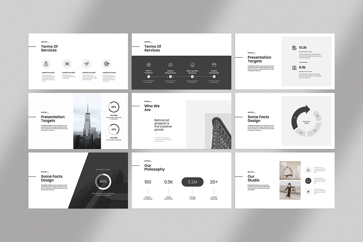 Minimal Presentation Template, a Presentation Template by evgenystudio (Photo 11 of 21)