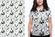 Funny Panda - color pencil clipart, an Animal Illustration by KatsiarynaKa (Thumbnail 13 of 16)