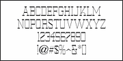 Western Trail JNL, a Font by Jeff Levine Fonts (Thumbnail 3 of 5)