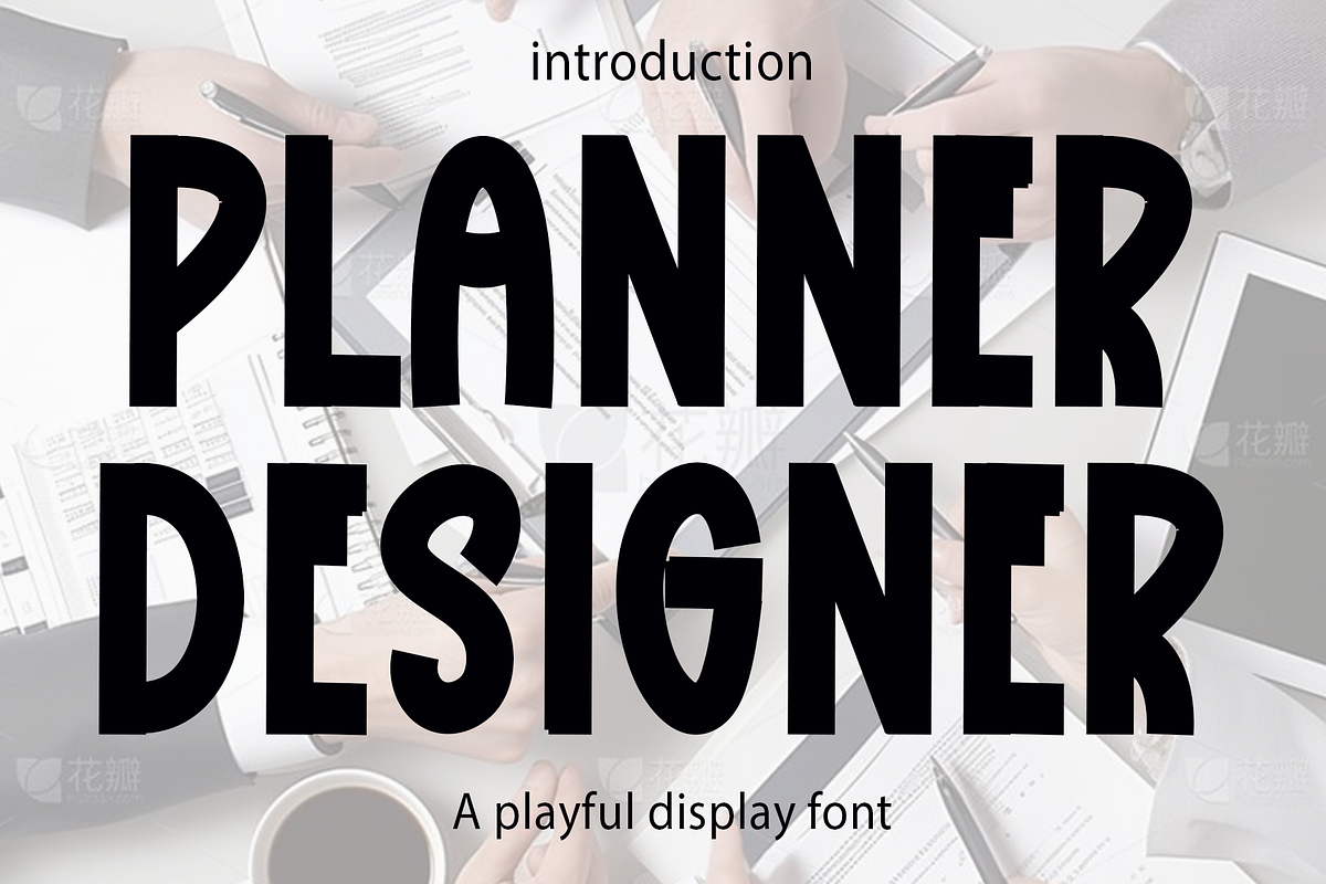 Planner Designer, a Script Font by FreshTypeINK (Photo 1 of 7)