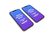iPhone Mockup Template Set, an iPhone Mockup by DesignRushMarket (Thumbnail 10 of 11)