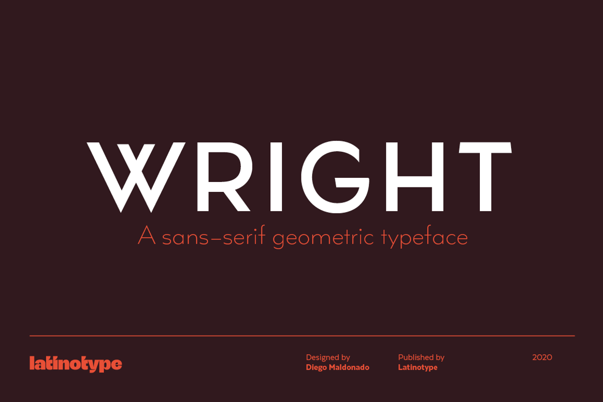 Wright - Family 50% off, a Sans Serif Font by Latinotype (Photo 1 of 15)