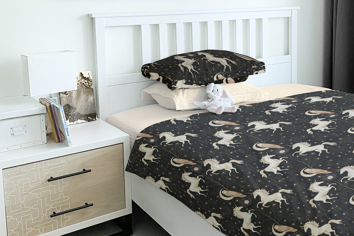 Unicorn Tales Fantasy Patterns, a Pattern Graphic by Ette Design (Photo 4 of 12)
