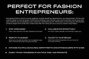 Fashion Project Management Bundle, a Templates & Theme by The Fashion Work Store (Thumbnail 8 of 9)