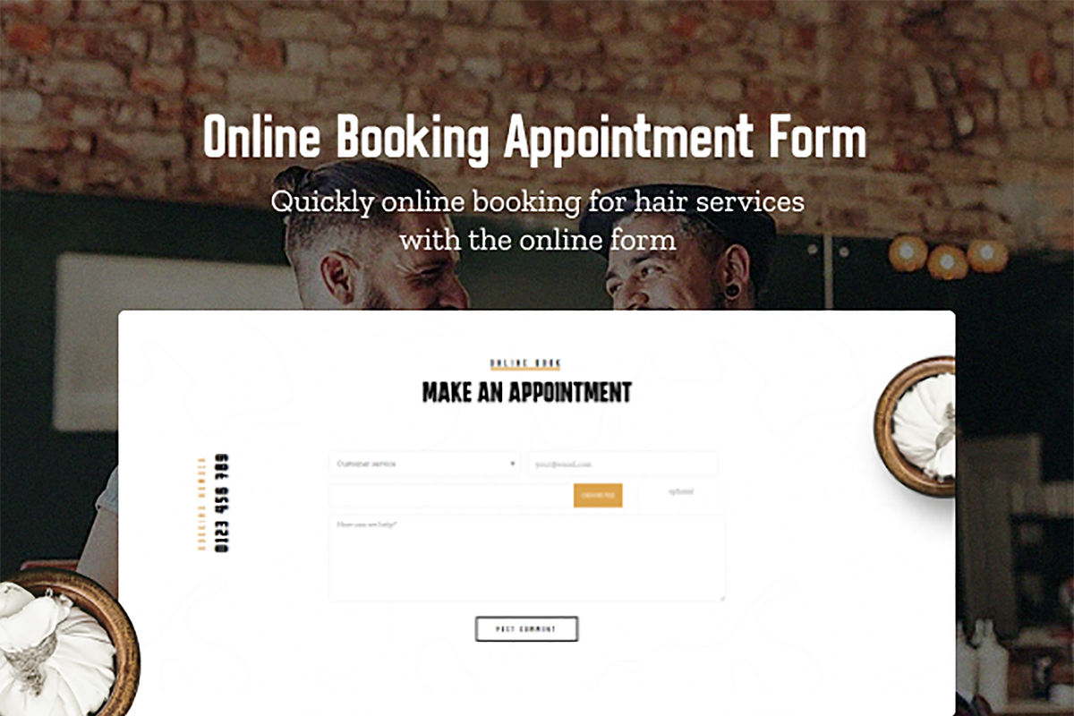 Ap Barbero Hairsalon Shopify Theme, a Landing Page Template by apollotheme (Photo 7 of 9)
