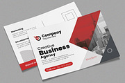 Creative Post Card Design, a Card Template by MightyDesign (Thumbnail 2 of 8)