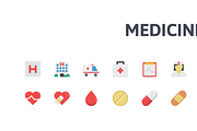 Medicine Flat Icons, an Icon by PixelBazaar (Thumbnail 2 of 2)