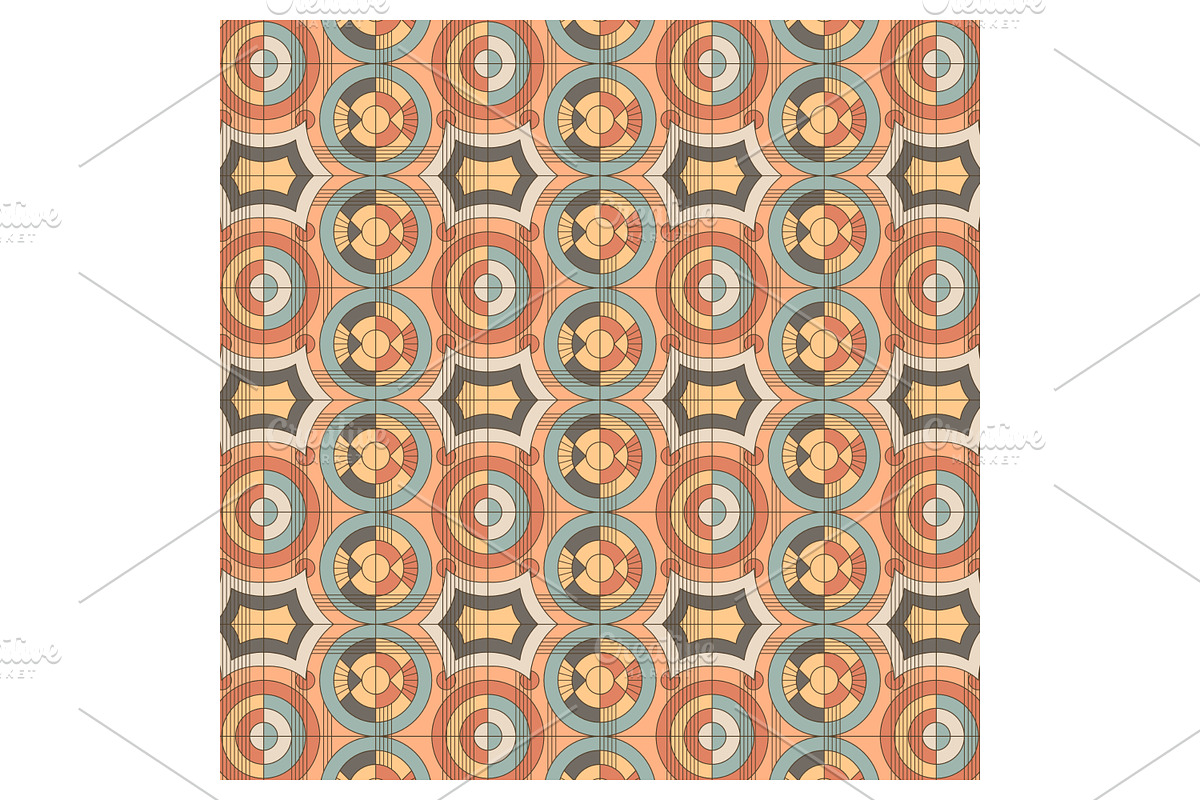 Geometric Seamless Patterns, a Pattern Graphic by Creative Backgrounds (Photo 6 of 8)