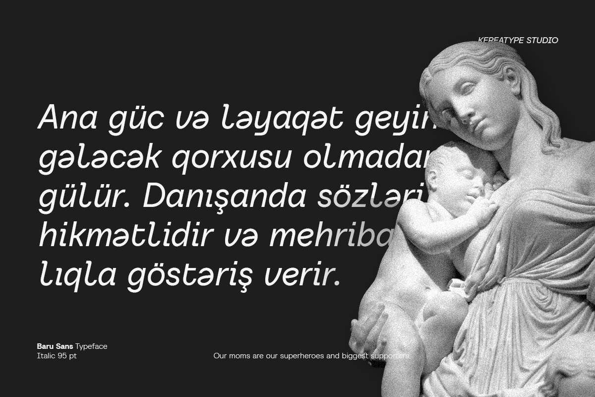 Baru Sans Geometric Font Family, a Sans Serif Font by Kereatype (Photo 10 of 19)