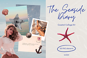 Seaside Diary Coastal Collage Kit, an Object Graphic by JulsIst (Thumbnail 1 of 10)