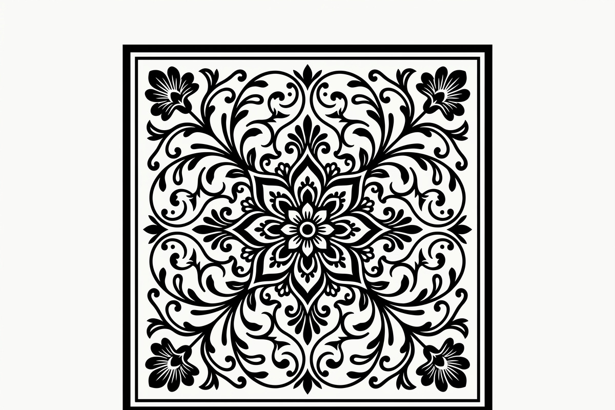 50 Elegant Floral Ornament Bundle, a Decorative Illustration by Amazin_art (Photo 16 of 42)