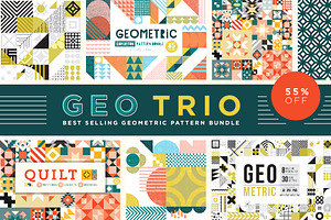 Geo Trio Pattern Bundle
