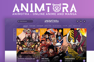 Animotra - Online Anime HTML+PSD, a Templates & Theme by Phenix Themes