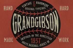 GrandGibson Typeface