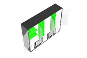 Cabinet Furniture 3D Model, a Furniture 3D Model by mrfauzi (Thumbnail 7 of 13)