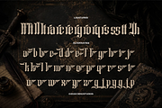Chronicle Reign | Blackletter Font, a Blackletter Font by Denustudios (Thumbnail 12 of 12)
