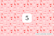 8 Cute Christmas Seamless Patterns, a Pattern Graphic by Adrienne Morris (Thumbnail 6 of 9)